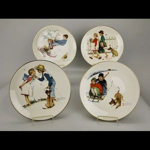 Norman Rockwell Plates